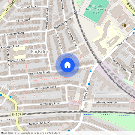 Broomfield Road, Earlsdon, Coventry, CV5 6JY