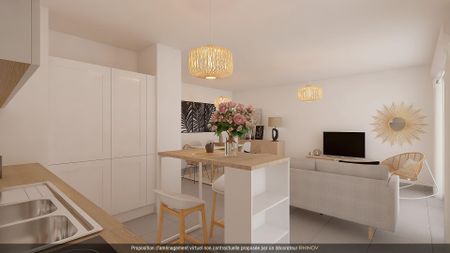 location Appartement T3 DE 66.17m² À ALLONZIER LA CAILLE - Photo 4