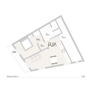 Apartamento T1 em Viseu - Foto 6