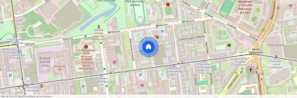 ul. Pomorska, Fabryczna, Śródmieście, Łódź, łódzkie