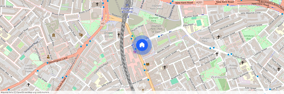 Walworth Road, Elephant And Castle, SE17