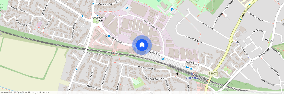 Radford Way, Billericay, CM12
