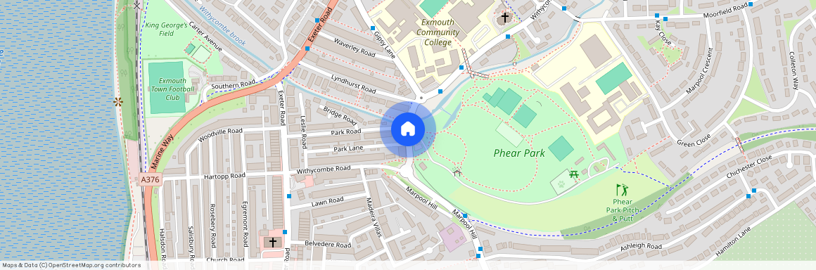 Withycombe Road, Exmouth, EX8