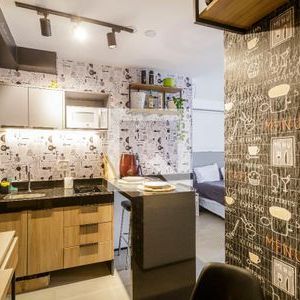 Studio para alugar com 28m², 1 quarto e sem vaga - Photo 3