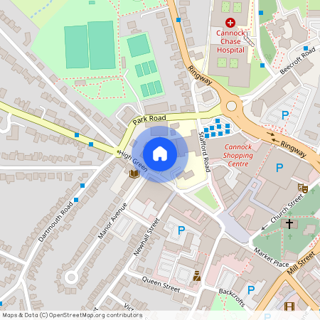 Balfour House, Cannock, Staffordshire, WS11