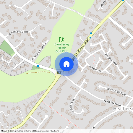 Upper Chobham Road, Camberley