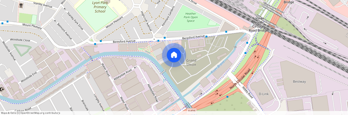 Grand Union, Belgrave Road, Wembley, London, HA0