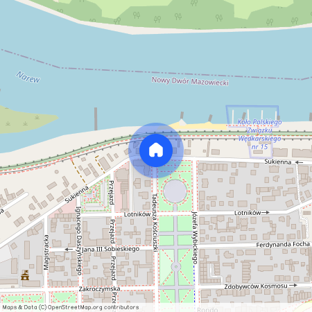 Nowodworski, Nowy, Dwór, Mazowiecki, ul., Sukienna