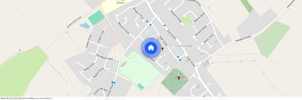 St. James Close, Hanslope, Milton Keynes, MK19