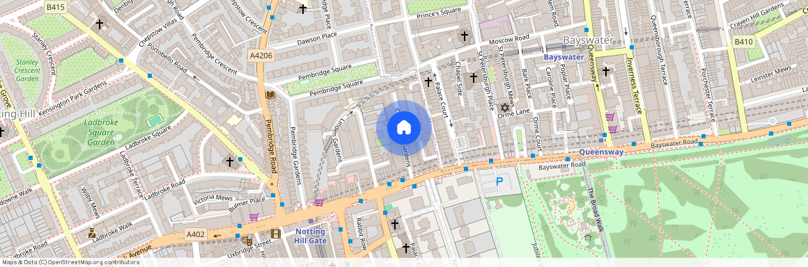 Clanricarde Gardens, Notting Hill, London, W2