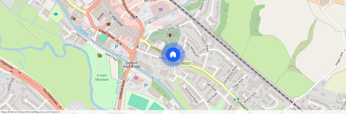 Flat a Lichfield Street, Stone, ST15 8NA