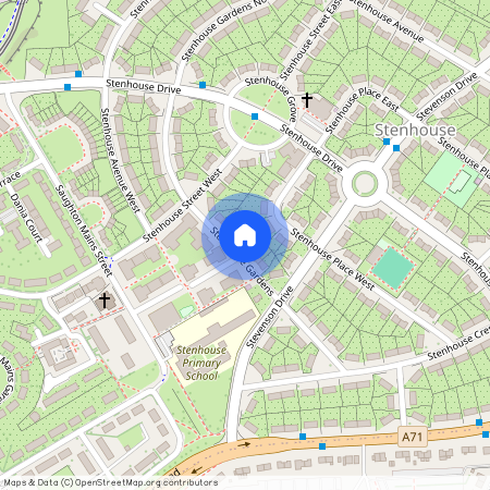 Stenhouse Gardens, Stenhouse, Edinburgh, EH11