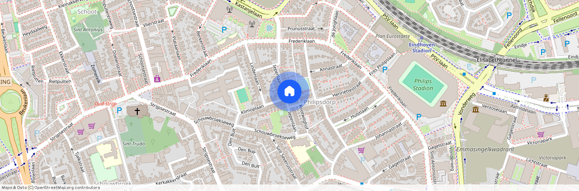 Philipsdorp, 5616 NR, Iepenlaan, Eindhoven