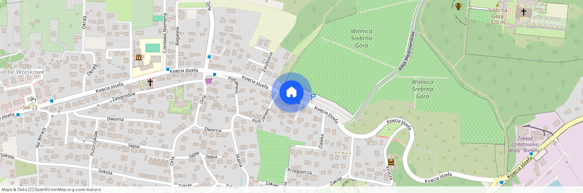 ul. Księcia Józefa, Bielany, Zwierzyniec, Kraków, małopolskie