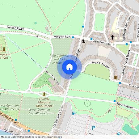 Ground & First Floor Maisonette 13 Marlborough Buildings, Bath, Somerset, BA1 2LX