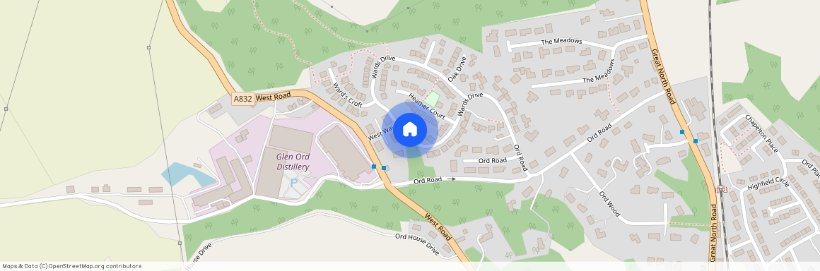 West Way, Muir Of Ord, Ross Shire, IV6