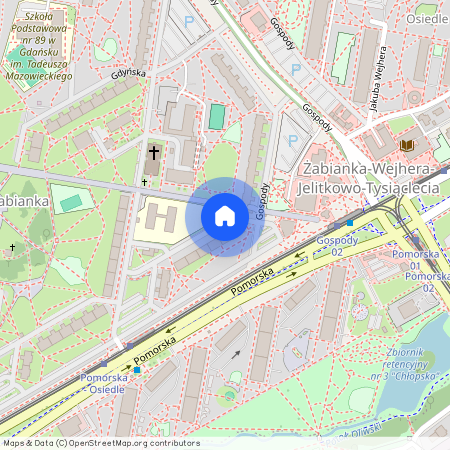 ul. Pomorska 22a, Żabianka, Gdańsk, pomorskie