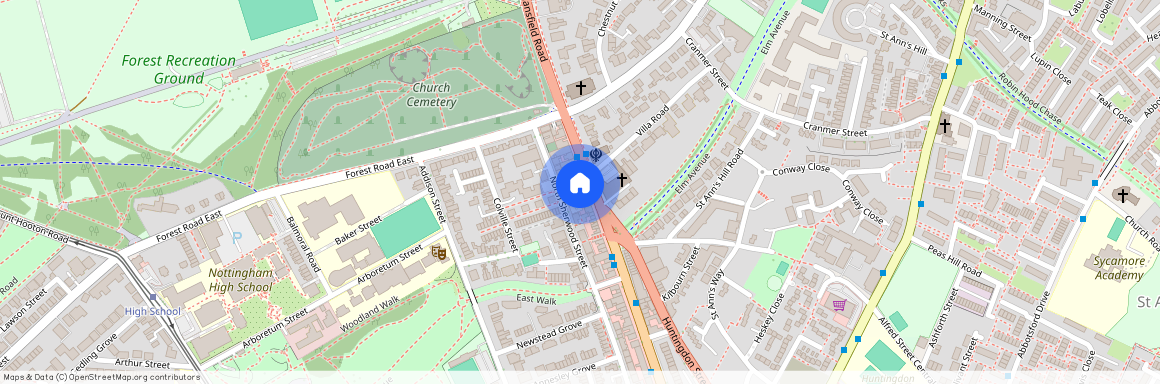 North Sherwood Street, City Centre, NG1