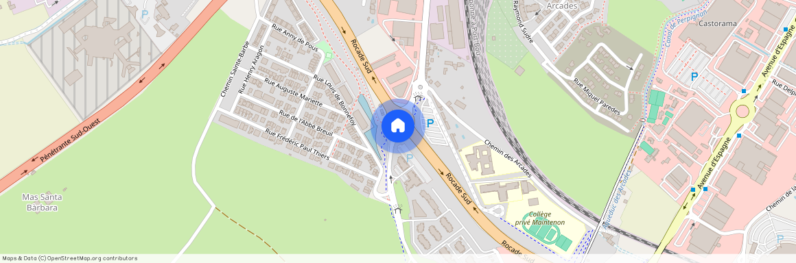 Location appartement, à, Serrat d'en vaquer, Perpignan