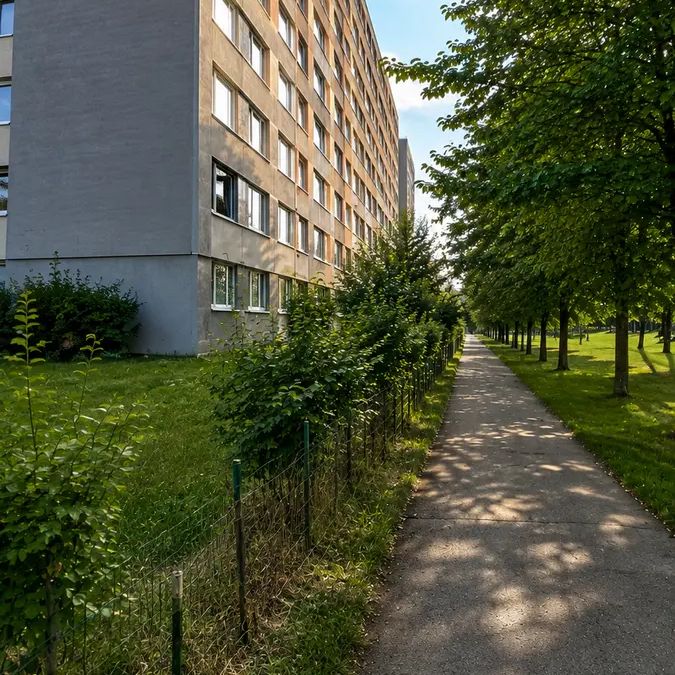 Pronájem světlého bytu 2+kk, Praha 11 – Chodov, Konstantinova - Photo 1