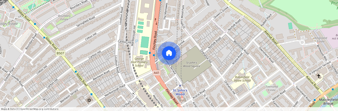 Queens Grove, St Johns Wood, London, NW8