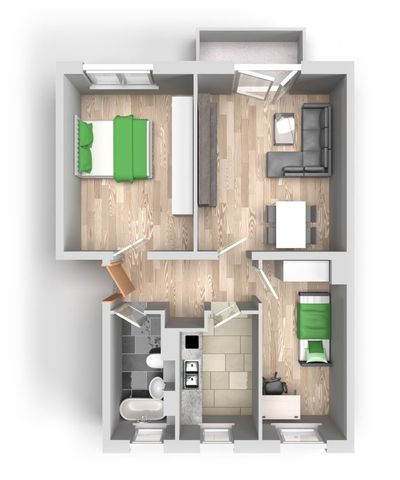 3-Raum-Wohnung Warschauer Straße 31 - Photo 5