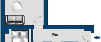 2 Zimmerwohnung mit Balkon sucht Nachmieter - Photo 1