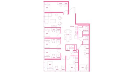 7 Bedroom Shared Bathroom, King Single Bed - Photo 5