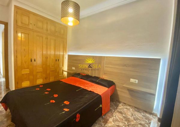 APARTMENT FOR RENT 100 METERS FROM THE BEACH IN TORREVIEJA - ALICANTE PROVINCE