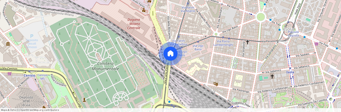 Via Carlo Farini, Milan, Lombardy 20159