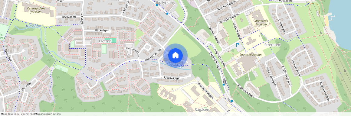 Sagåsvägen, Kållered