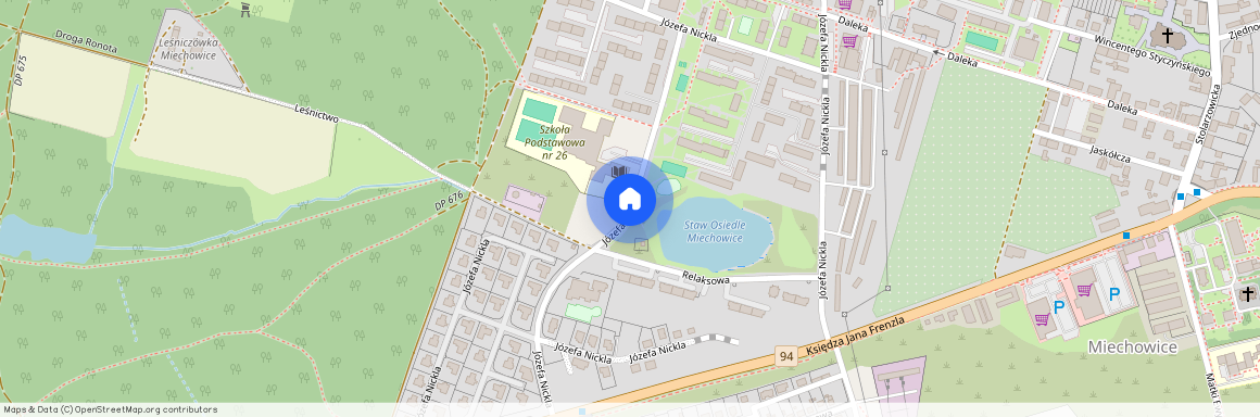 ul. Józefa Nickla, Miechowice, Bytom, śląskie