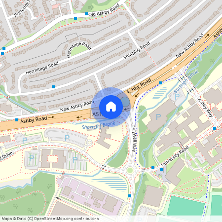 New Ashby Road, Loughborough