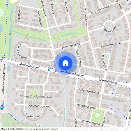 Mariastaden, Helsingborg, Skåne, Gulsångaregatan 13 B