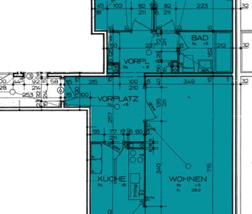 3.5 Zimmer, 72 m², 1. Stock - Photo 3