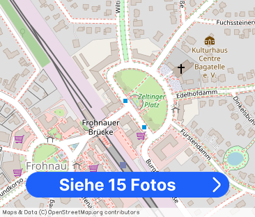 Kleines Dachgeschoss für Single! Grün! Ruhe - Spitzdach-Maisonette ... - Foto 1