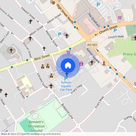 Ashton Square, Dunstable