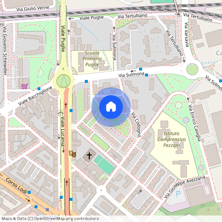 Via Andrea del Castagno, Włochy, Milan