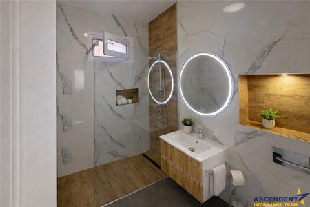 Film 3D! Casa 100 mp utili, terasa, curte apreciabila, arier - Fotografie 5