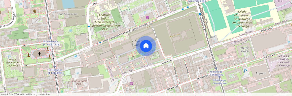 ul. Milionowa, Księży Młyn, Widzew, Łódź, łódzkie