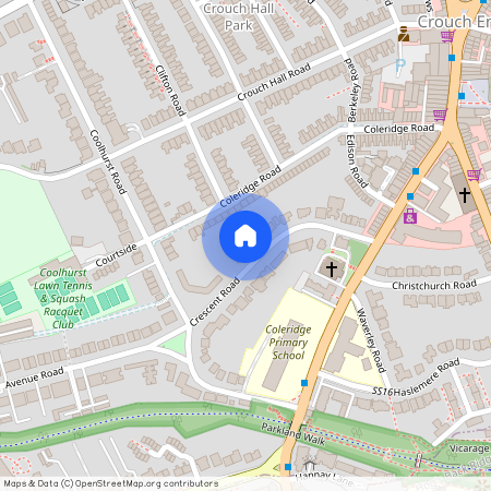 Highgate Spinney, Crescent Road, Crouch End, London, N8