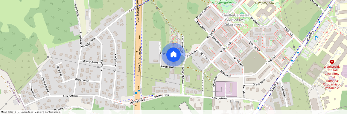 ul. Krzemieniowa, Konin, wielkopolskie