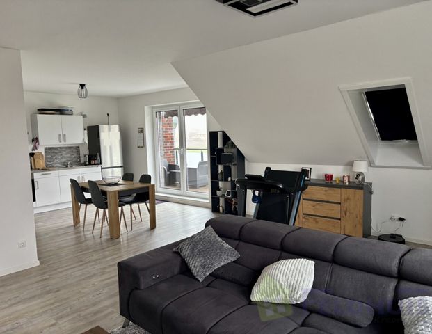 Moderne 2-Zimmer-Oberwohnung mit Balkon in Moormerland-Warsingsfehn! - Foto 1