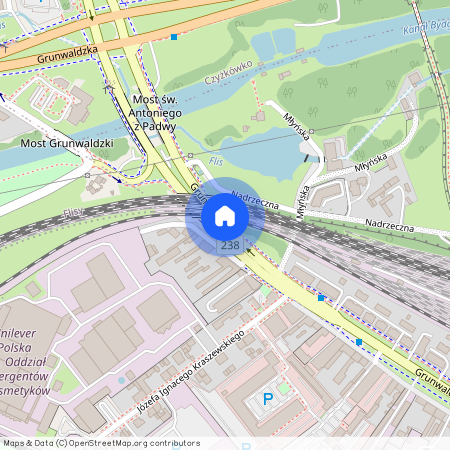 ul. Grunwaldzka, Okole, Bydgoszcz, kujawsko-pomorskie