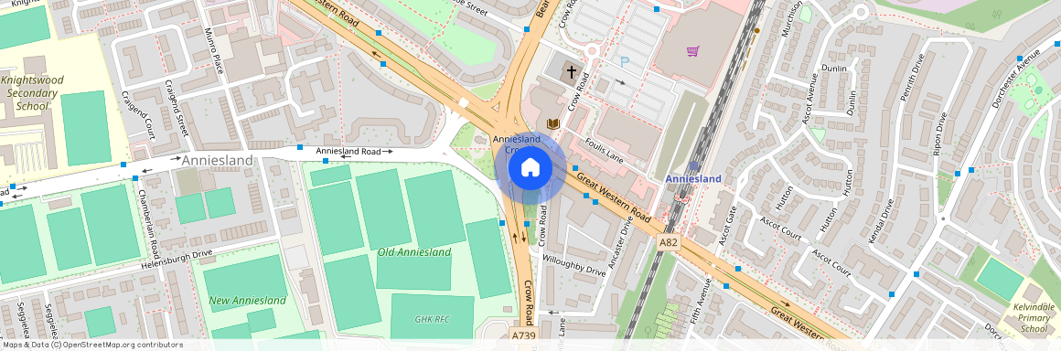 Crow Road, Anniesland, Glasgow, G13
