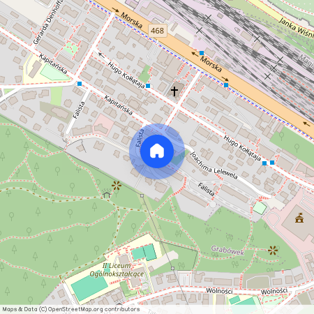 ul. Falista, Grabówek, Gdynia, pomorskie