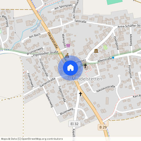 93349 Bayern - Mindelstetten