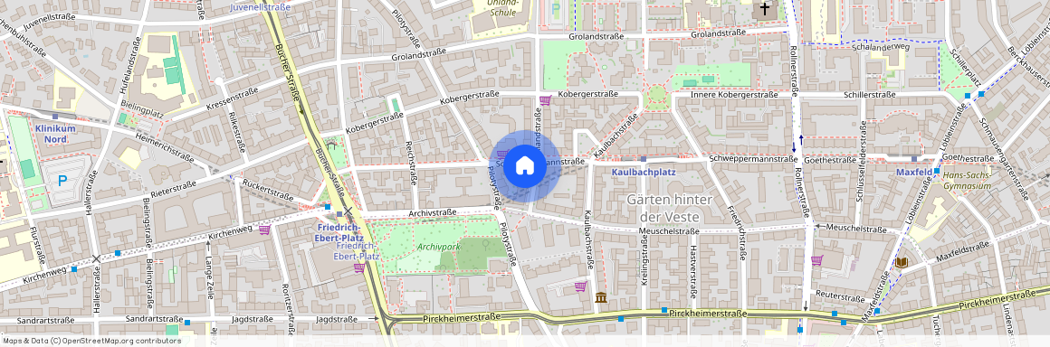 Uhlandstraße 7, 90408 Nürnberg (Mittelfr) - Mitte