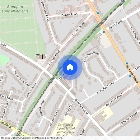 Thompson Road, Ipswich, IP1