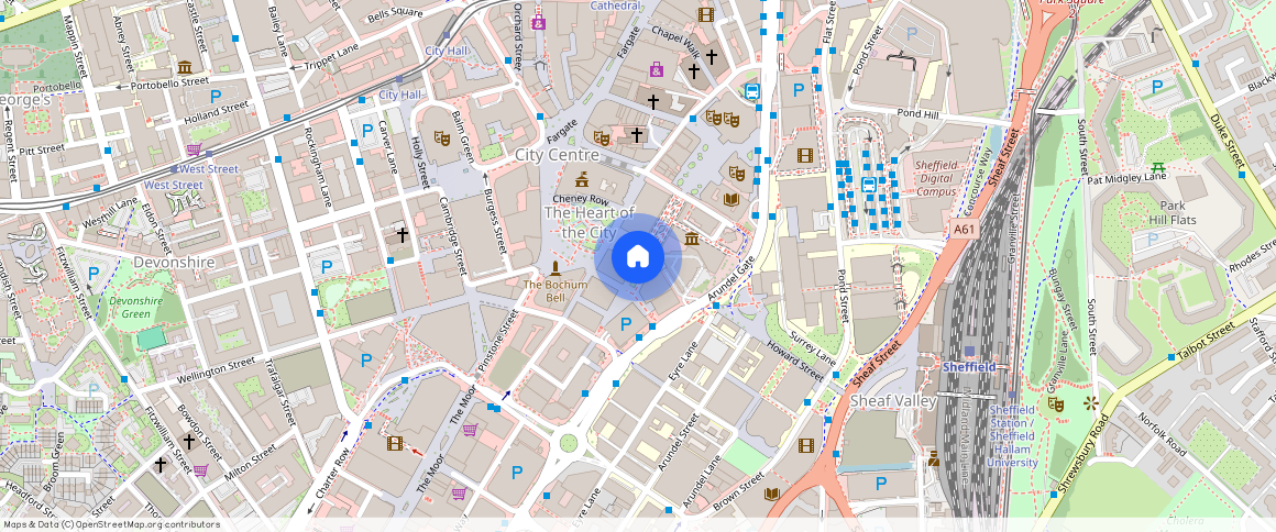 9th floor in City Lofts The View, 7 St Pauls Square, S1 2LB, Sheffield